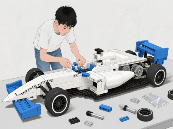 F1 积木赛车（科普公开课）