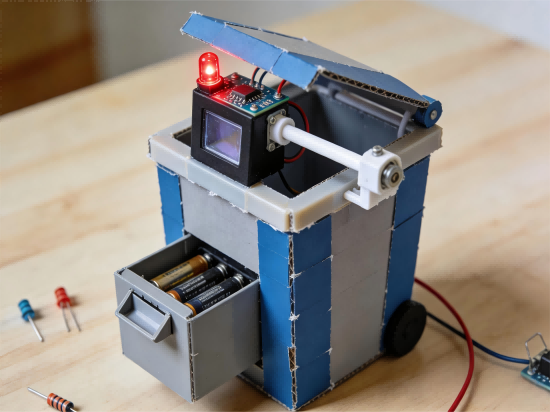 智能感应垃圾桶